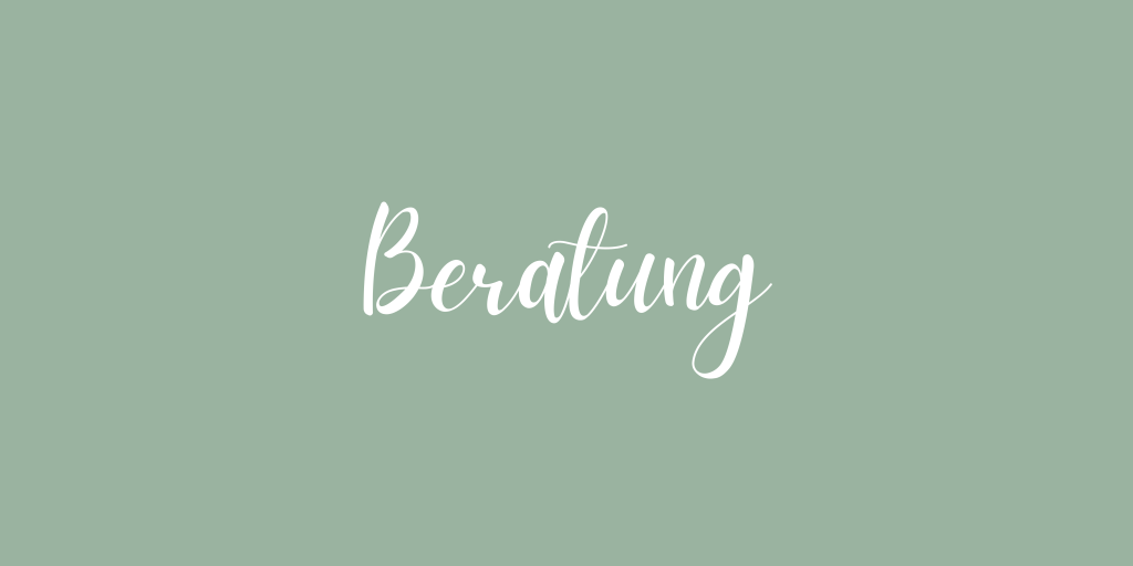 Beratung bei der Hochzeitsplanung